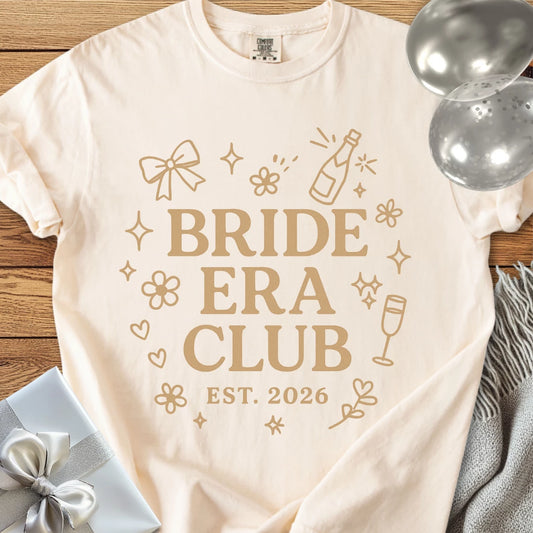 Bride Era Club Est 2026  - Premium  Wedding T-Shirt