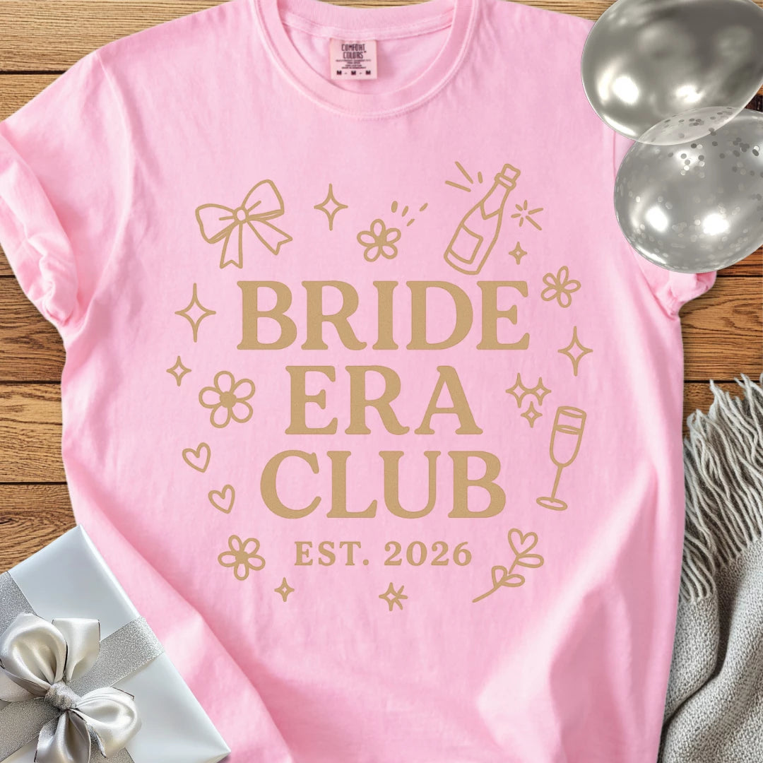 Bride Era Club Est 2026  - Premium  Wedding T-Shirt