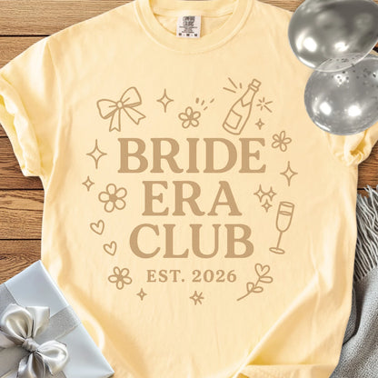 Bride Era Club Est 2026  - Premium  Wedding T-Shirt