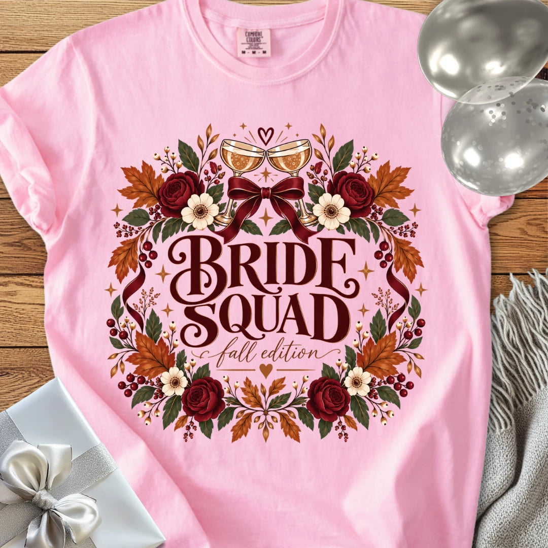 Bride Squad - Premium Wedding T-Shirt