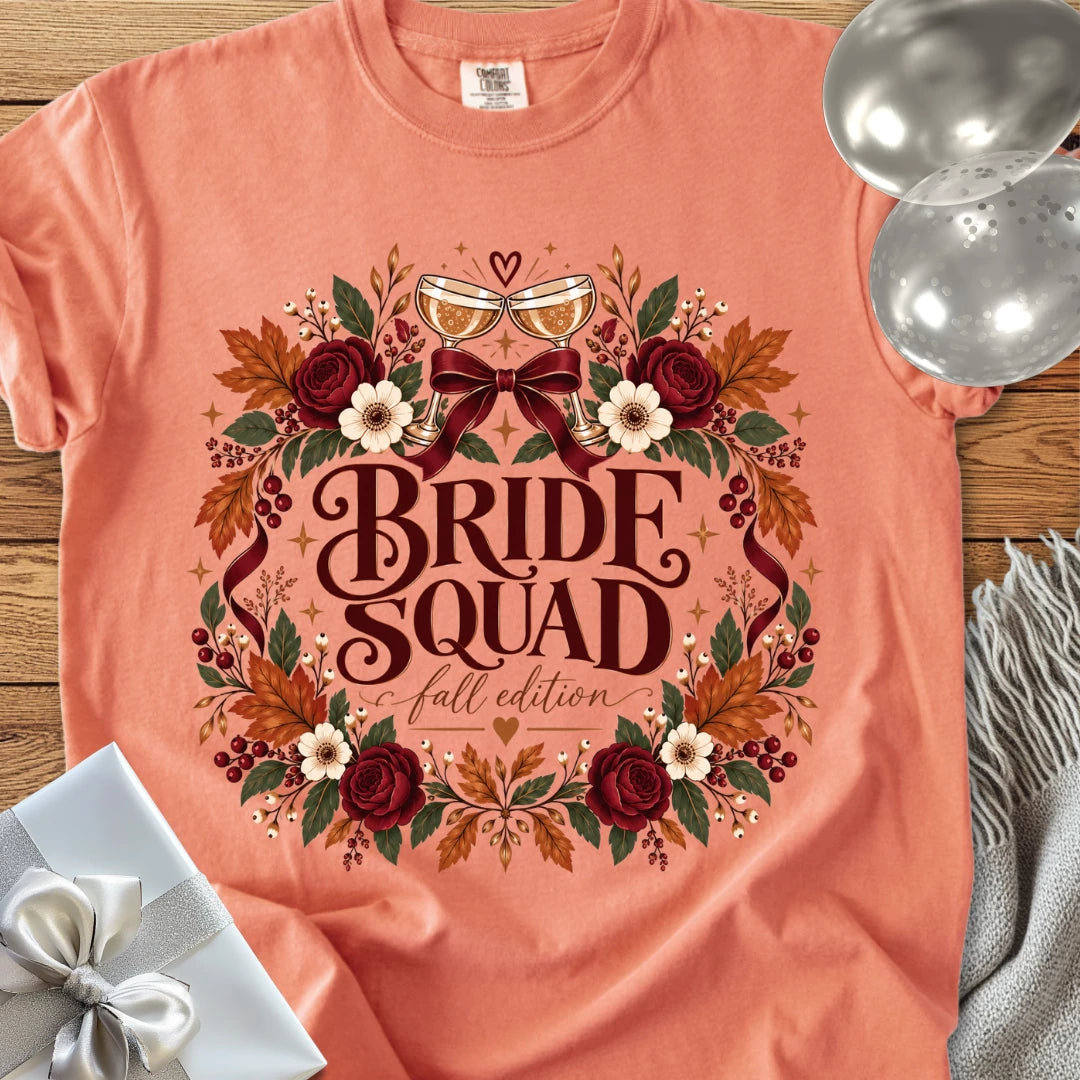 Bride Squad - Premium Wedding T-Shirt