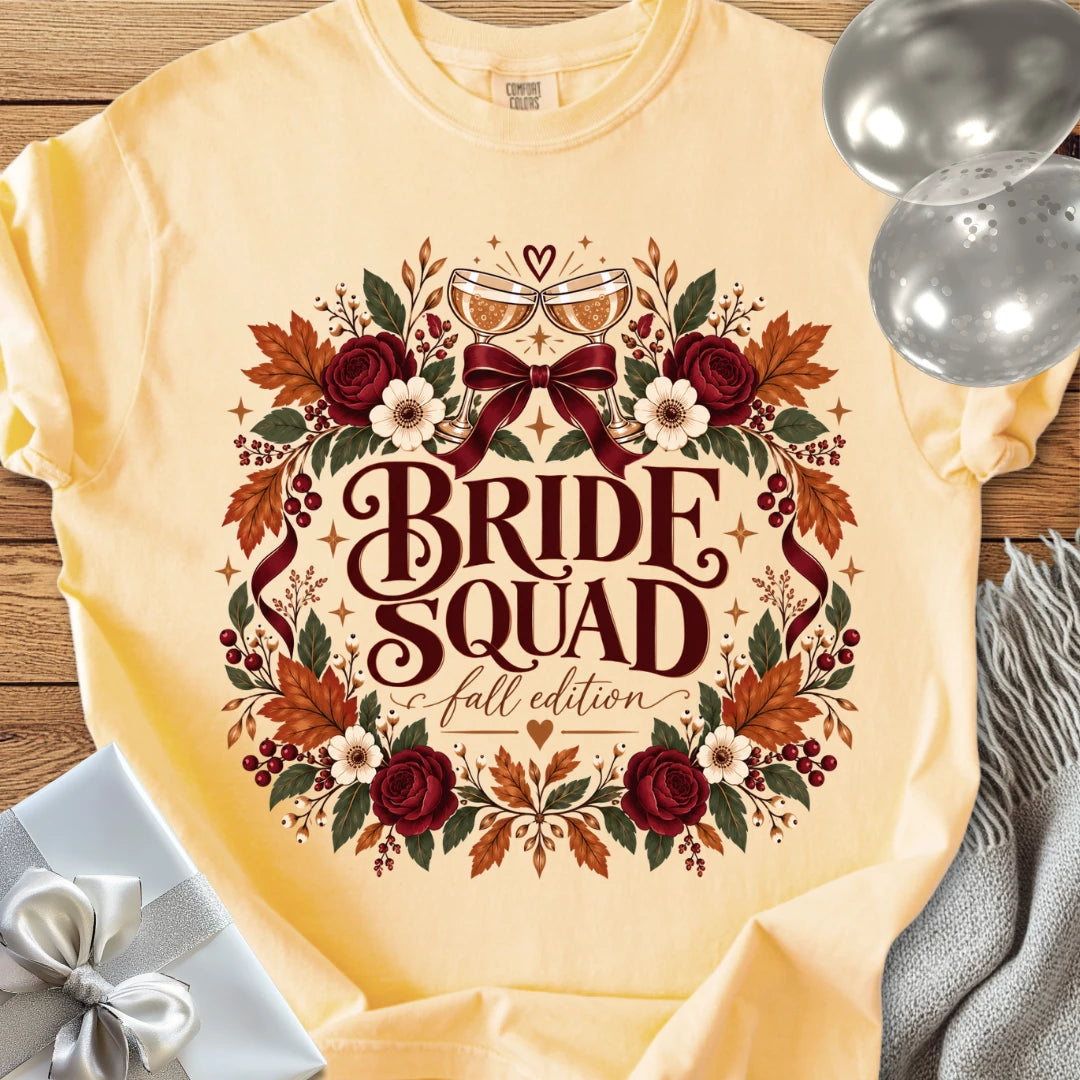 Bride Squad - Premium Wedding T-Shirt
