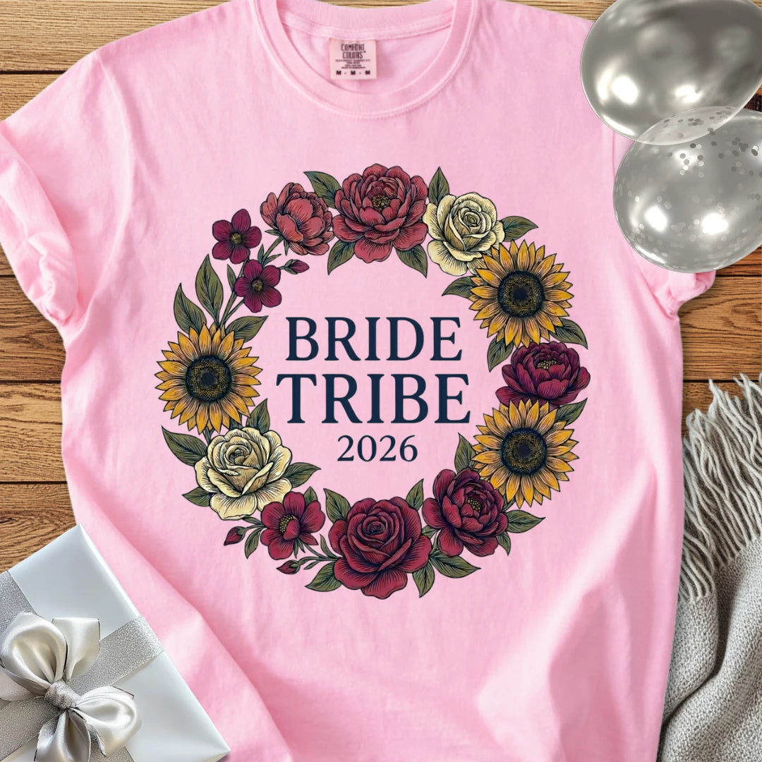 Bride Tribe 2026 - Premium Wedding T-Shirt