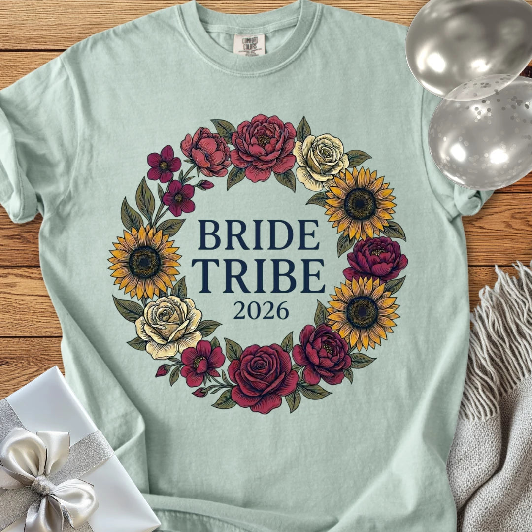 Bride Tribe 2026 - Premium Wedding T-Shirt
