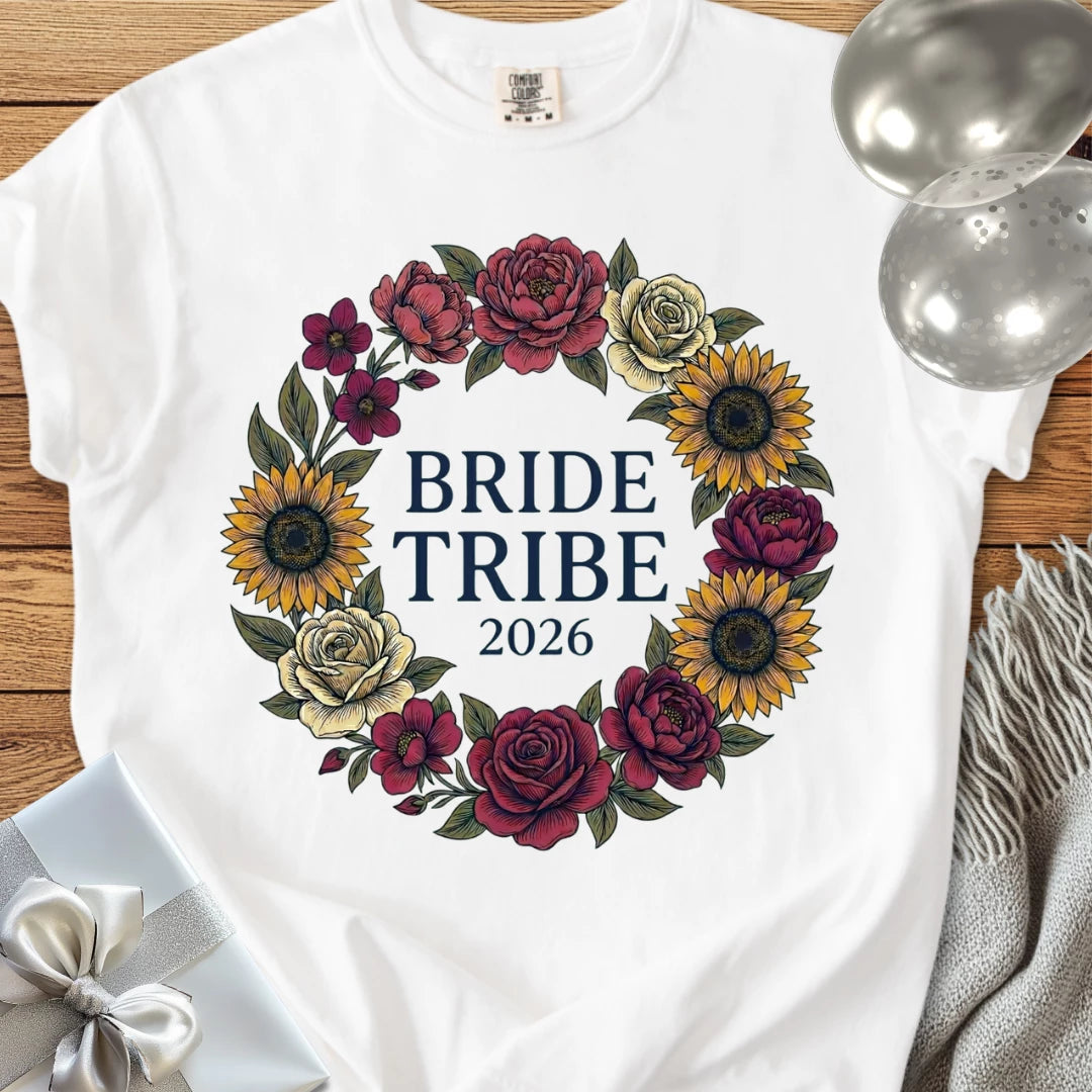 Bride Tribe 2026 - Premium Wedding T-Shirt