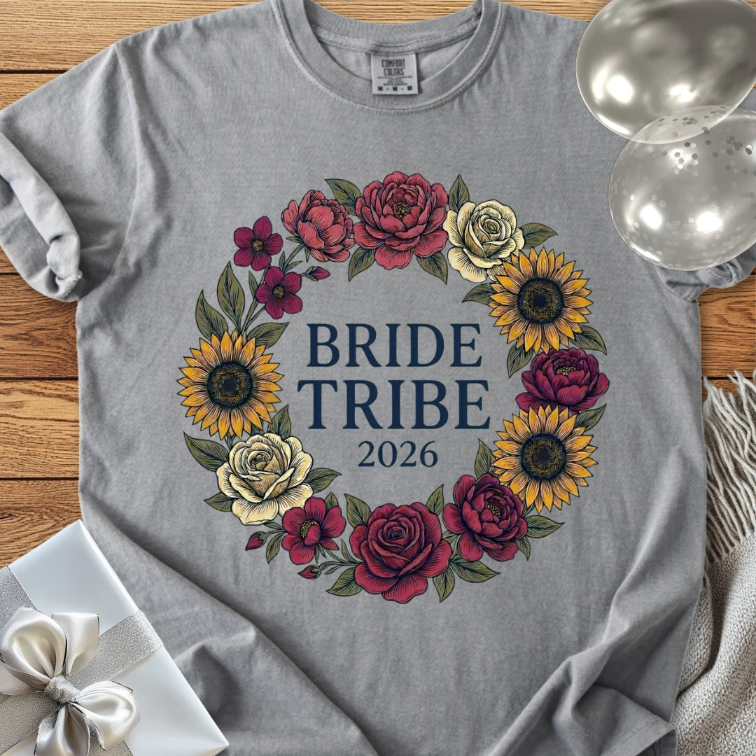Bride Tribe 2026 - Premium Wedding T-Shirt