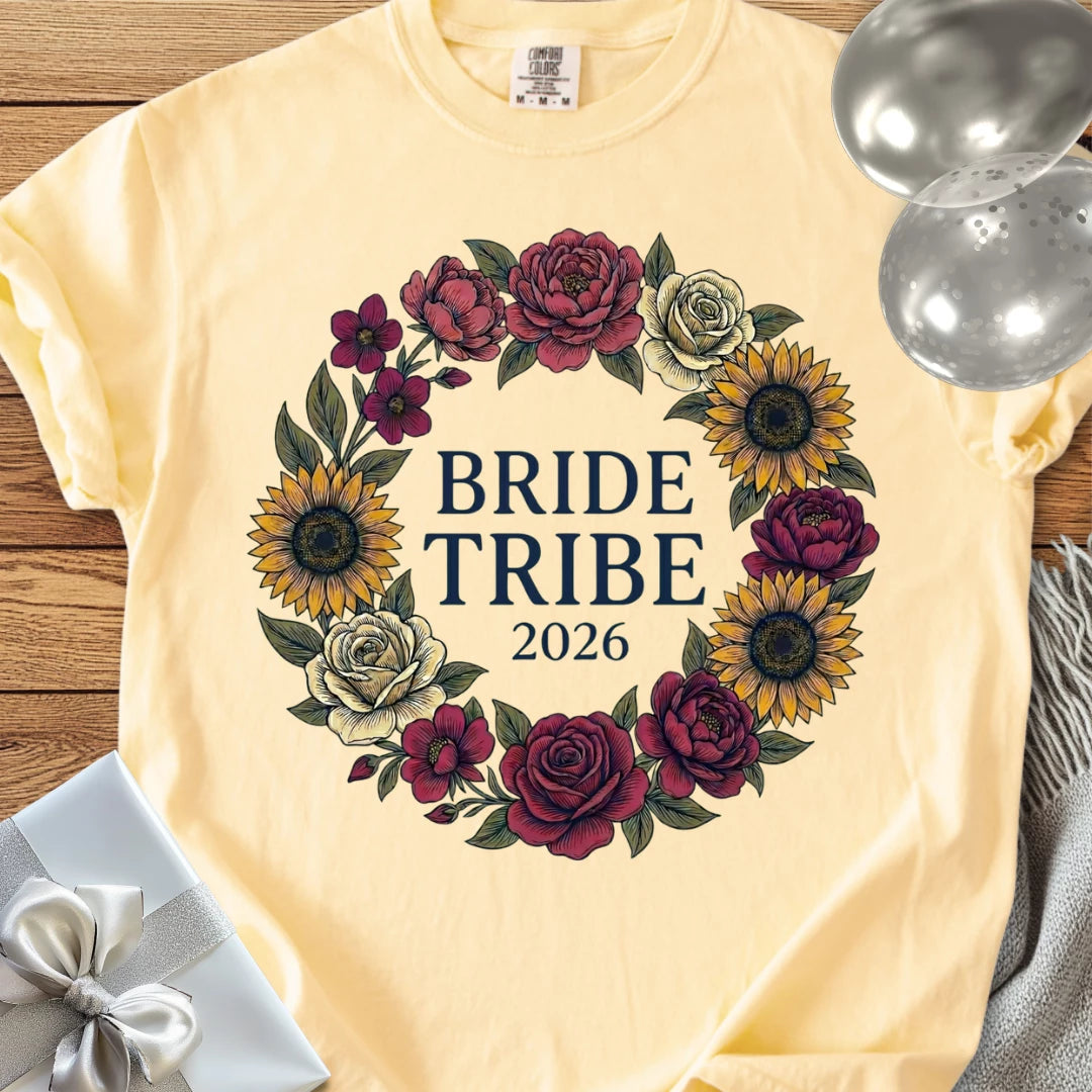 Bride Tribe 2026 - Premium Wedding T-Shirt