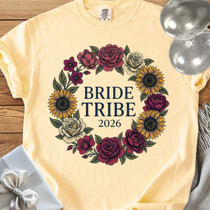Bride Tribe 2026 - Premium Wedding T-Shirt