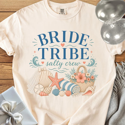 Bride Tribe, Salty Crew - Premium Bridal Party T-Shirt