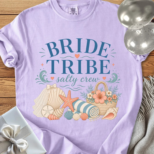 Bride Tribe, Salty Crew - Premium Bridal Party T-Shirt