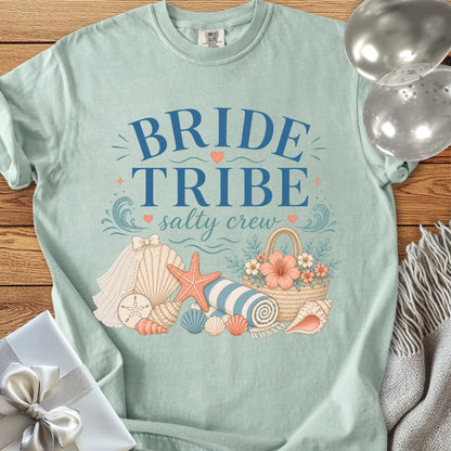 Bride Tribe, Salty Crew - Premium Bridal Party T-Shirt