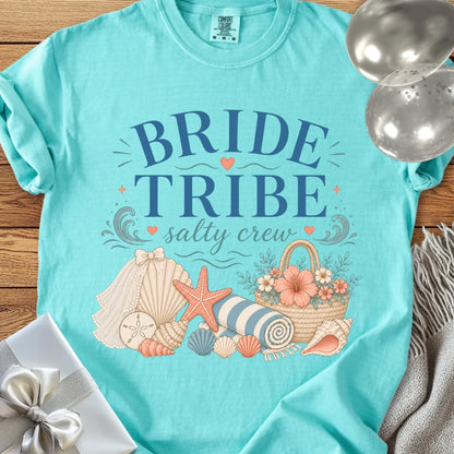 Bride Tribe, Salty Crew - Premium Bridal Party T-Shirt