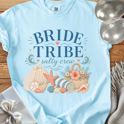Bride Tribe, Salty Crew - Premium Bridal Party T-Shirt