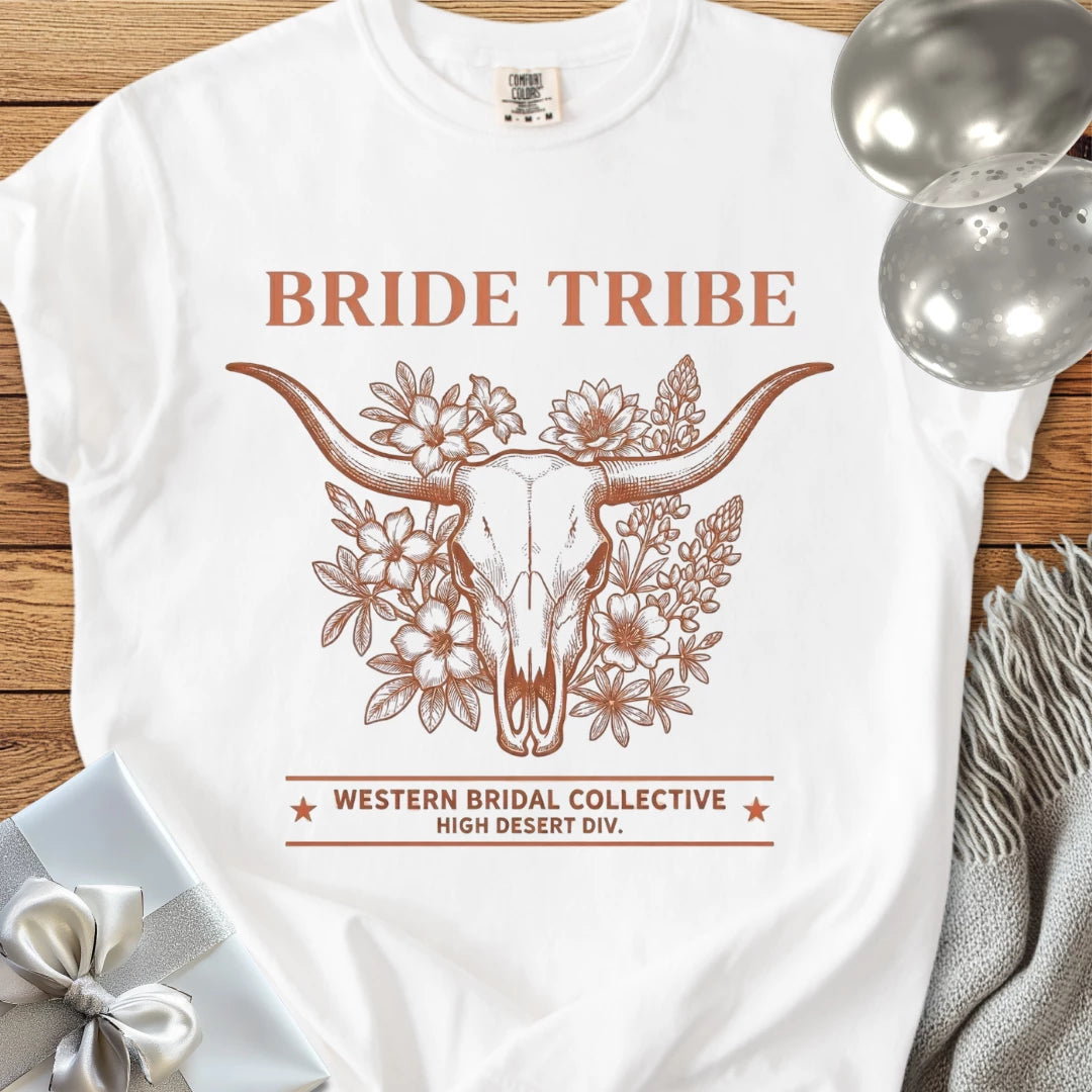 Bride Tribe - Premium Western Style Wedding T-Shirt
