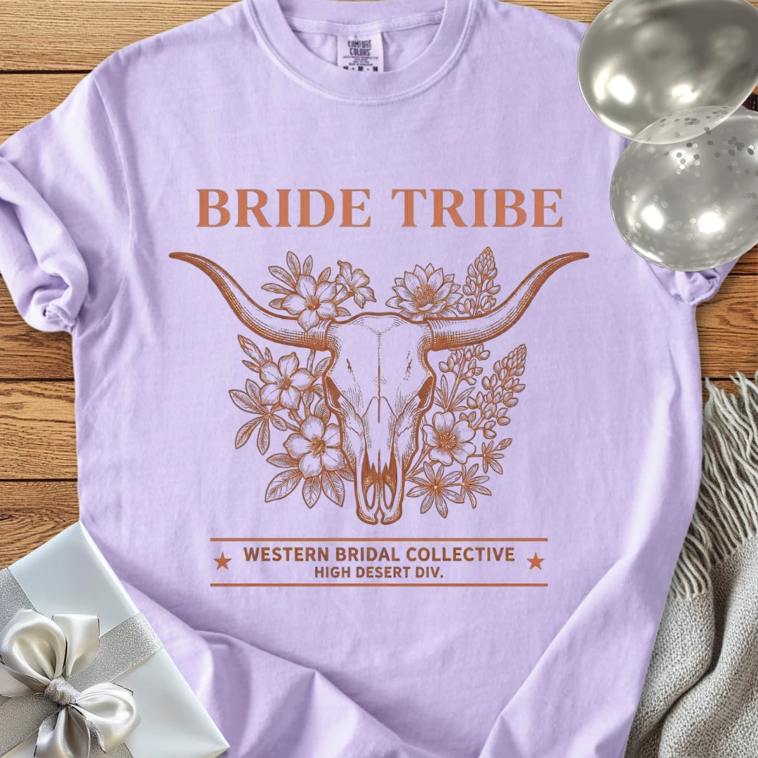 Bride Tribe - Premium Western Style Wedding T-Shirt