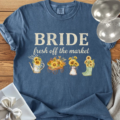 The Bride, Fresh Off the Market - Premium Wedding T-Shirt