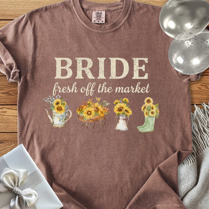The Bride, Fresh Off the Market - Premium Wedding T-Shirt