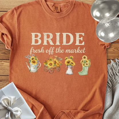 The Bride, Fresh Off the Market - Premium Wedding T-Shirt