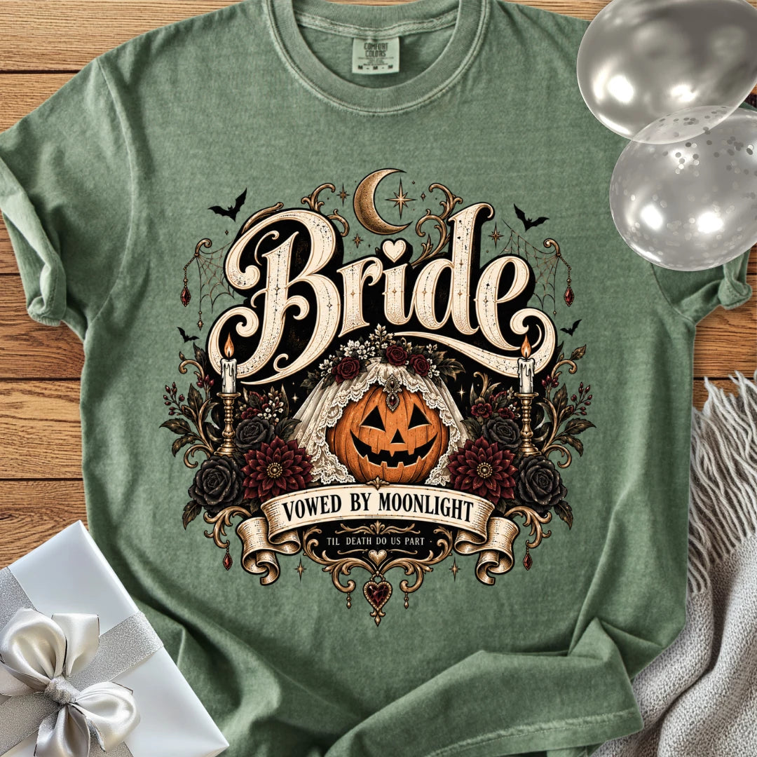 Bride - Premium Halloween Wedding T-Shirt