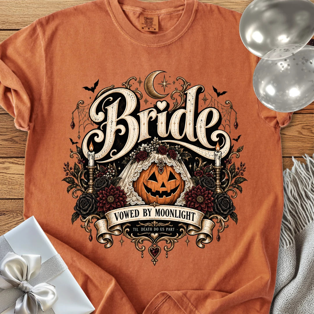 Bride - Premium Halloween Wedding T-Shirt