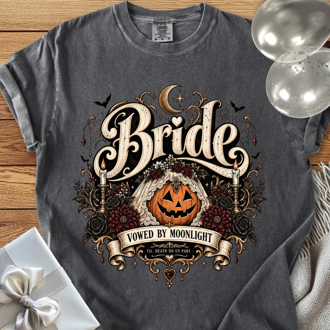 Bride - Premium Halloween Wedding T-Shirt