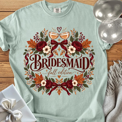 Bridesmaid - Premium Wedding T-Shirt