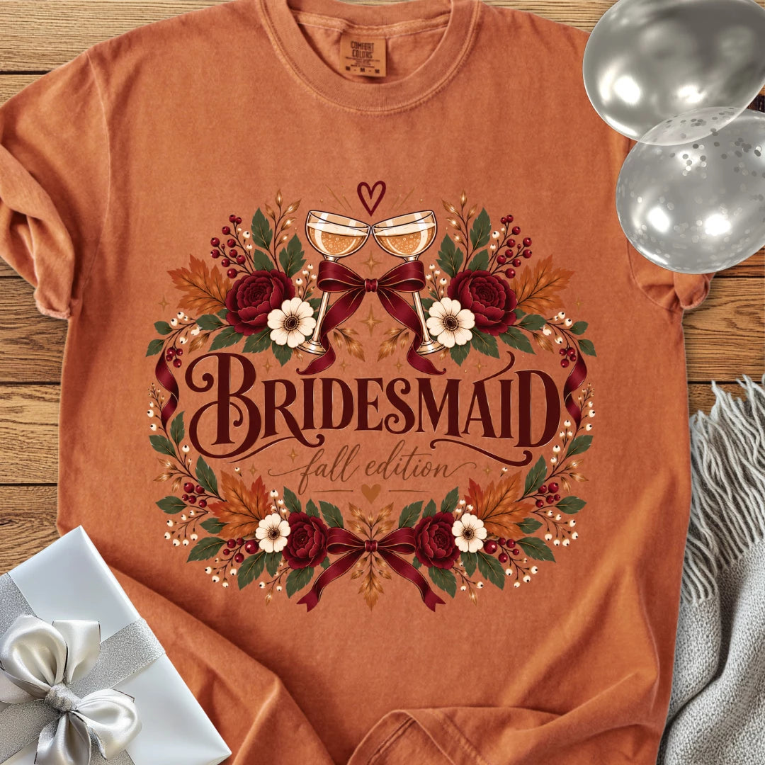 Bridesmaid - Premium Wedding T-Shirt