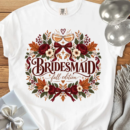 Bridesmaid - Premium Wedding T-Shirt