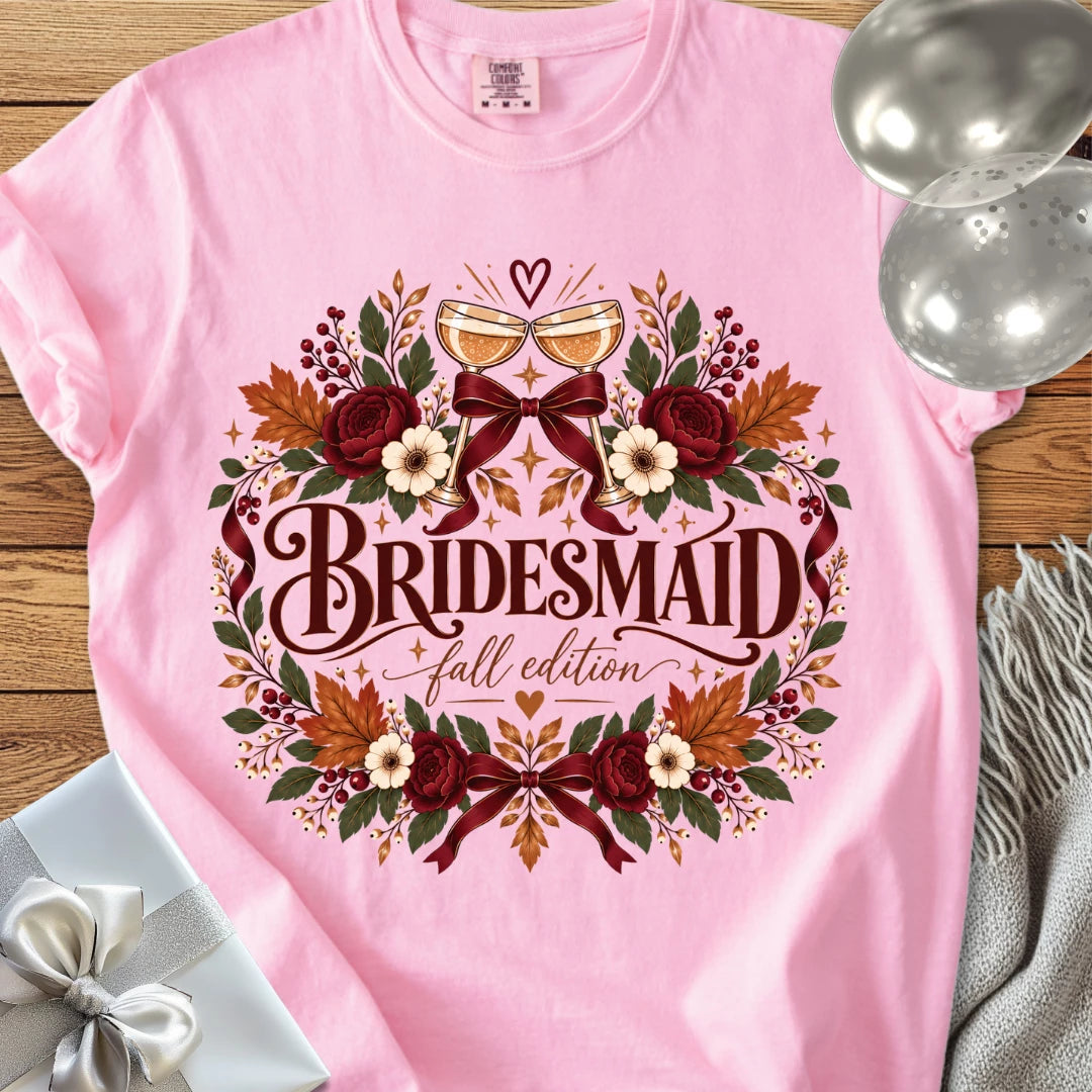 Bridesmaid - Premium Wedding T-Shirt