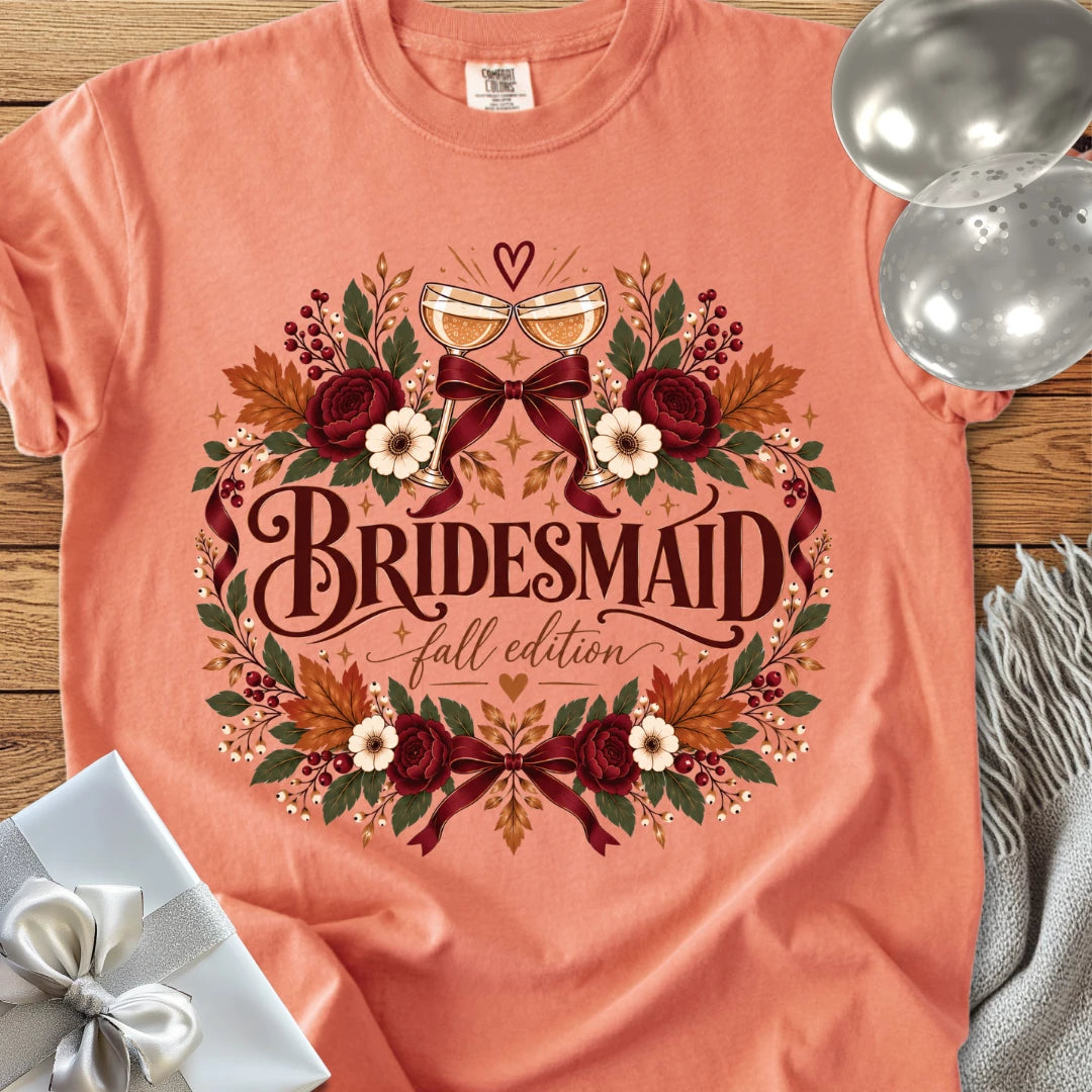 Bridesmaid - Premium Wedding T-Shirt