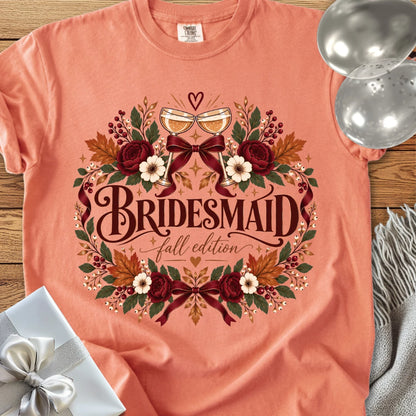 Bridesmaid - Premium Wedding T-Shirt