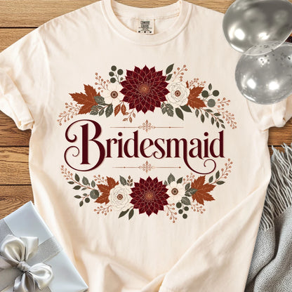 Bridesmaid - Premium Wedding T-Shirt