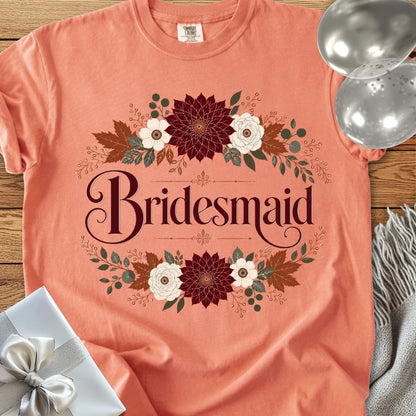 Bridesmaid - Premium Wedding T-Shirt