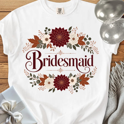 Bridesmaid - Premium Wedding T-Shirt