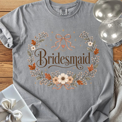 Bridesmaid - Premium Wedding T-Shirt