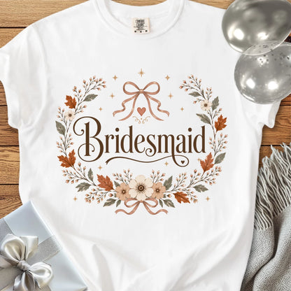 Bridesmaid - Premium Wedding T-Shirt