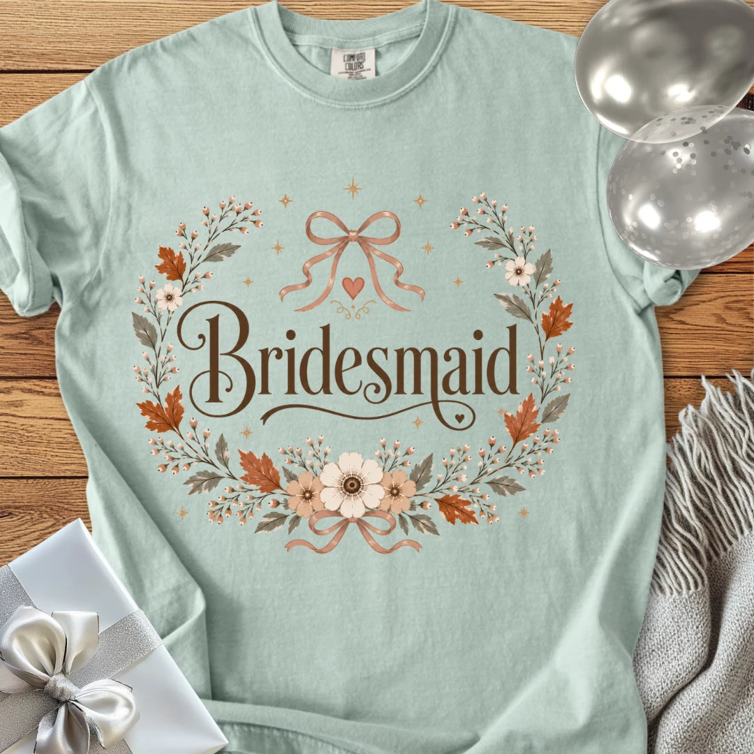 Bridesmaid - Premium Wedding T-Shirt