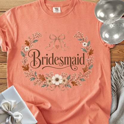 Bridesmaid - Premium Wedding T-Shirt