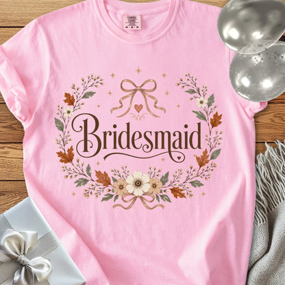 Bridesmaid - Premium Wedding T-Shirt