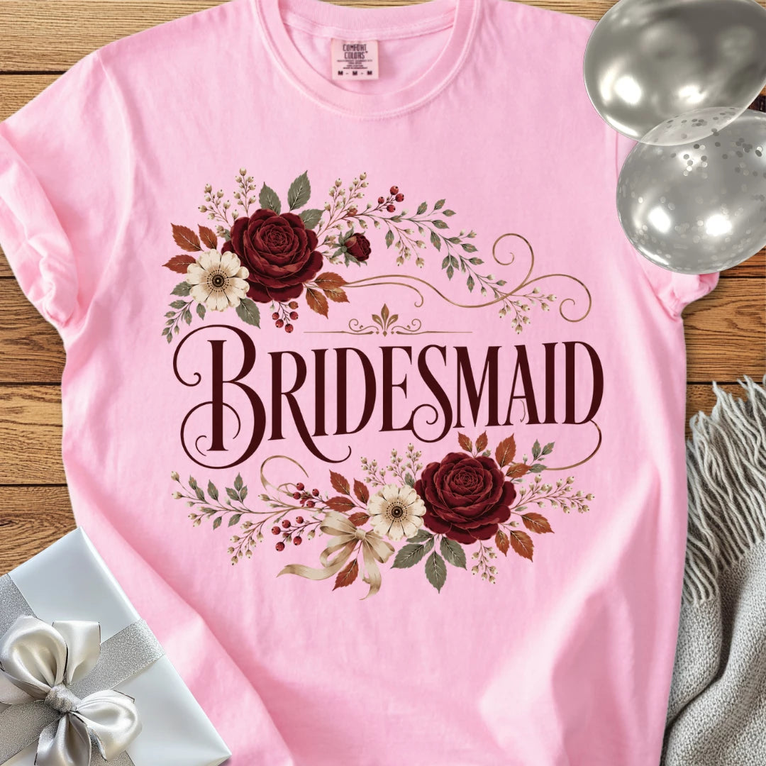 Bridesmaid - Premium Wedding T-Shirt