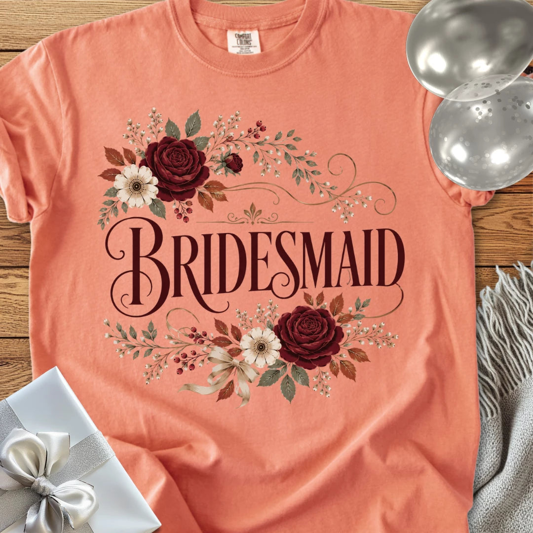 Bridesmaid - Premium Wedding T-Shirt