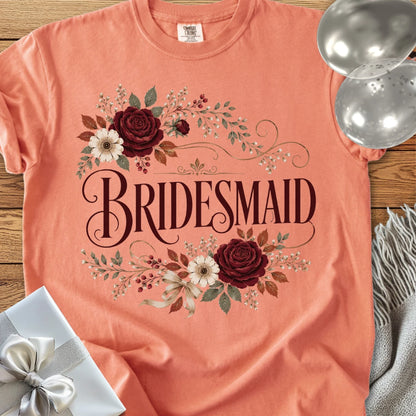 Bridesmaid - Premium Wedding T-Shirt