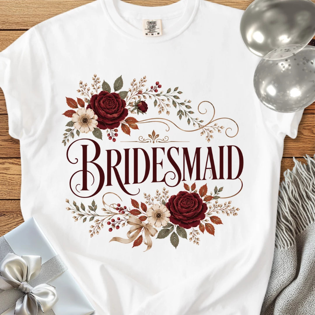 Bridesmaid - Premium Wedding T-Shirt