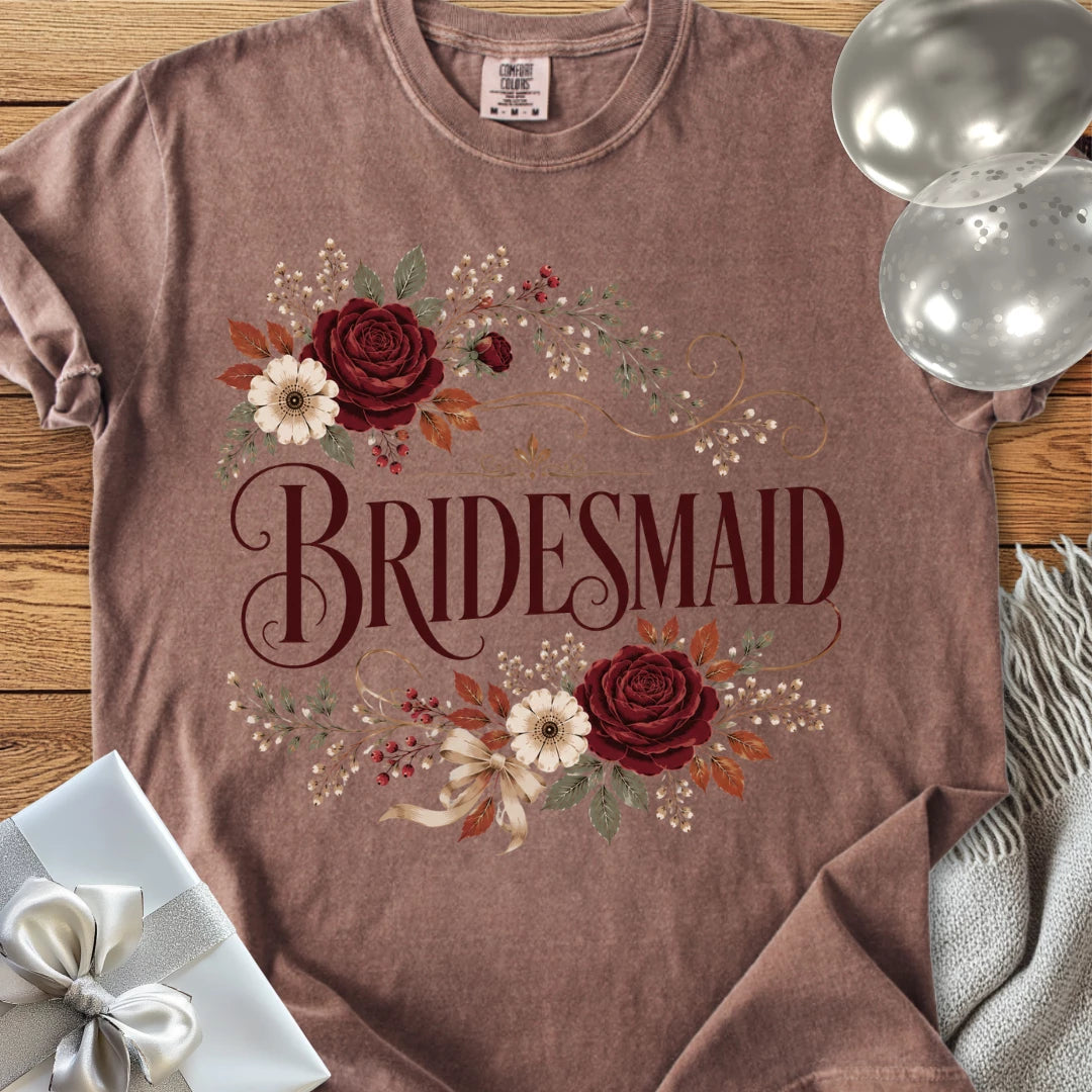 Bridesmaid - Premium Wedding T-Shirt