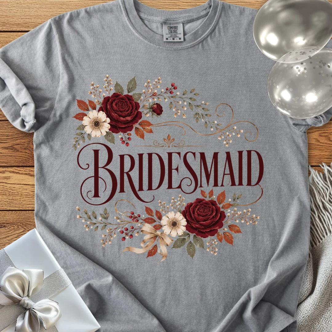 Bridesmaid - Premium Wedding T-Shirt