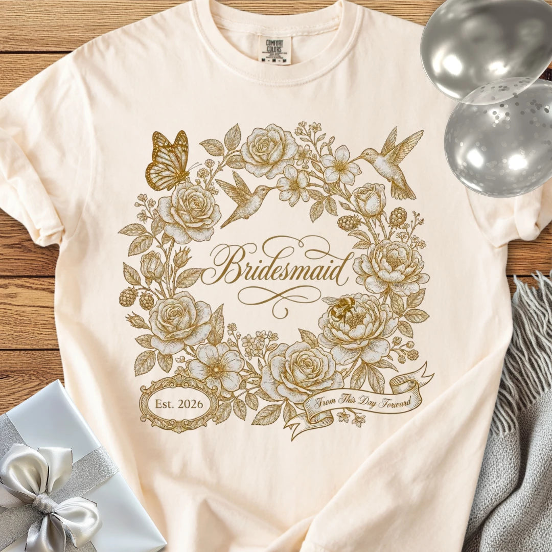Bridesmaid - Premium Wedding T-Shirt