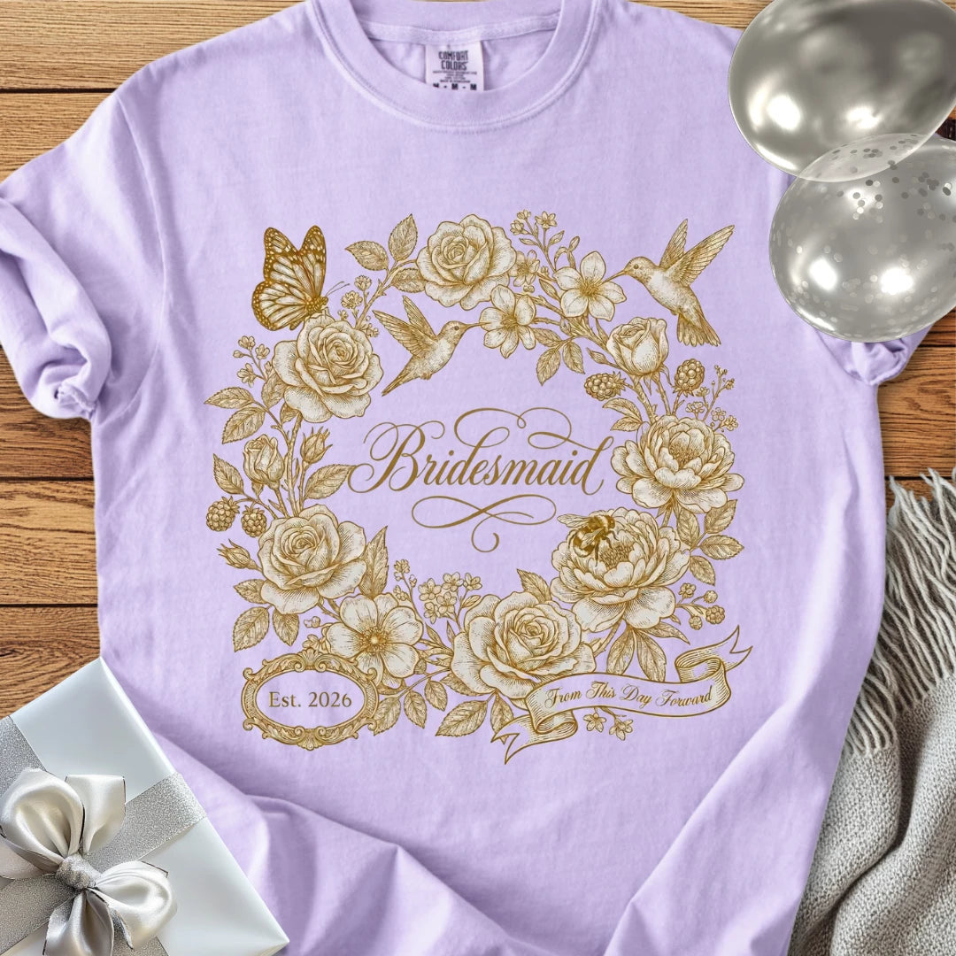 Bridesmaid - Premium Wedding T-Shirt