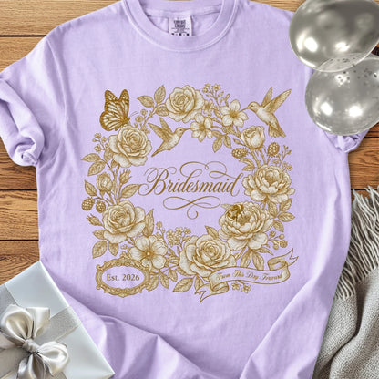Bridesmaid - Premium Wedding T-Shirt