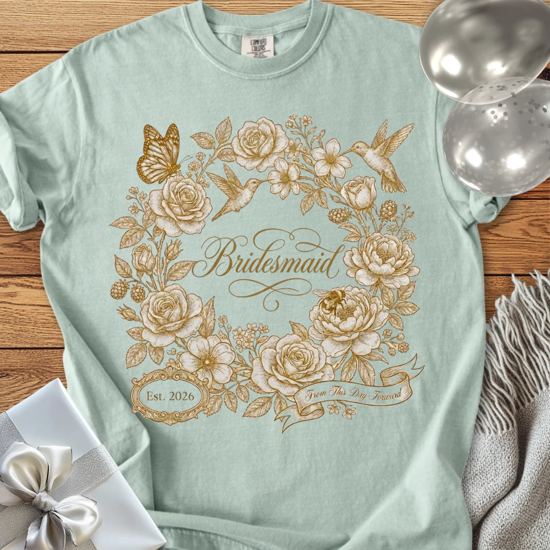 Bridesmaid - Premium Wedding T-Shirt