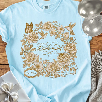 Bridesmaid - Premium Wedding T-Shirt
